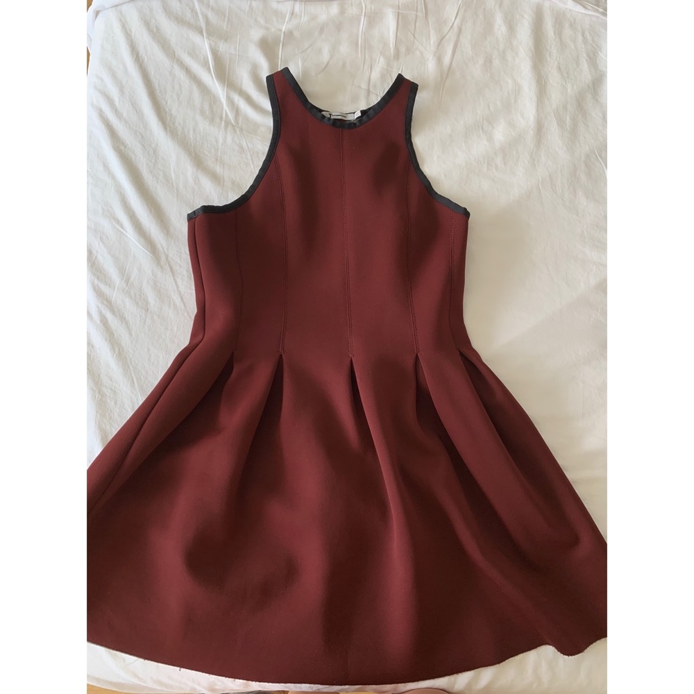 🌟SALE🌟T by Alexander Wang burgundy dress sz L